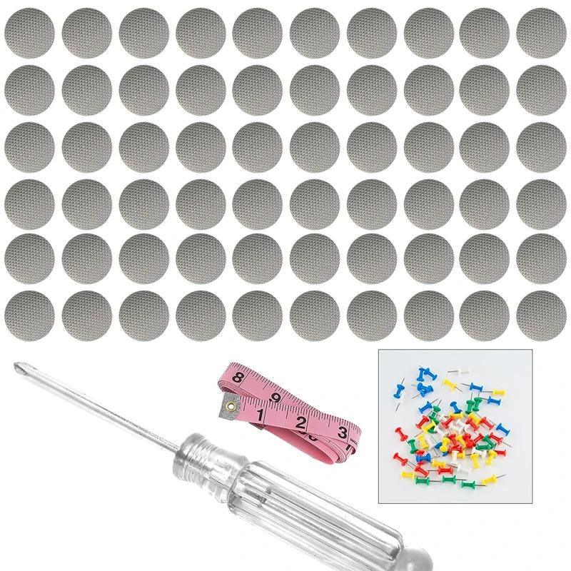 60 Pcs Car Roof Fasteners Roof Cloth Fall Off Repair Buckle Roof Cloth Drooping Fixed Buckle Car Interior Ceiling Flannel