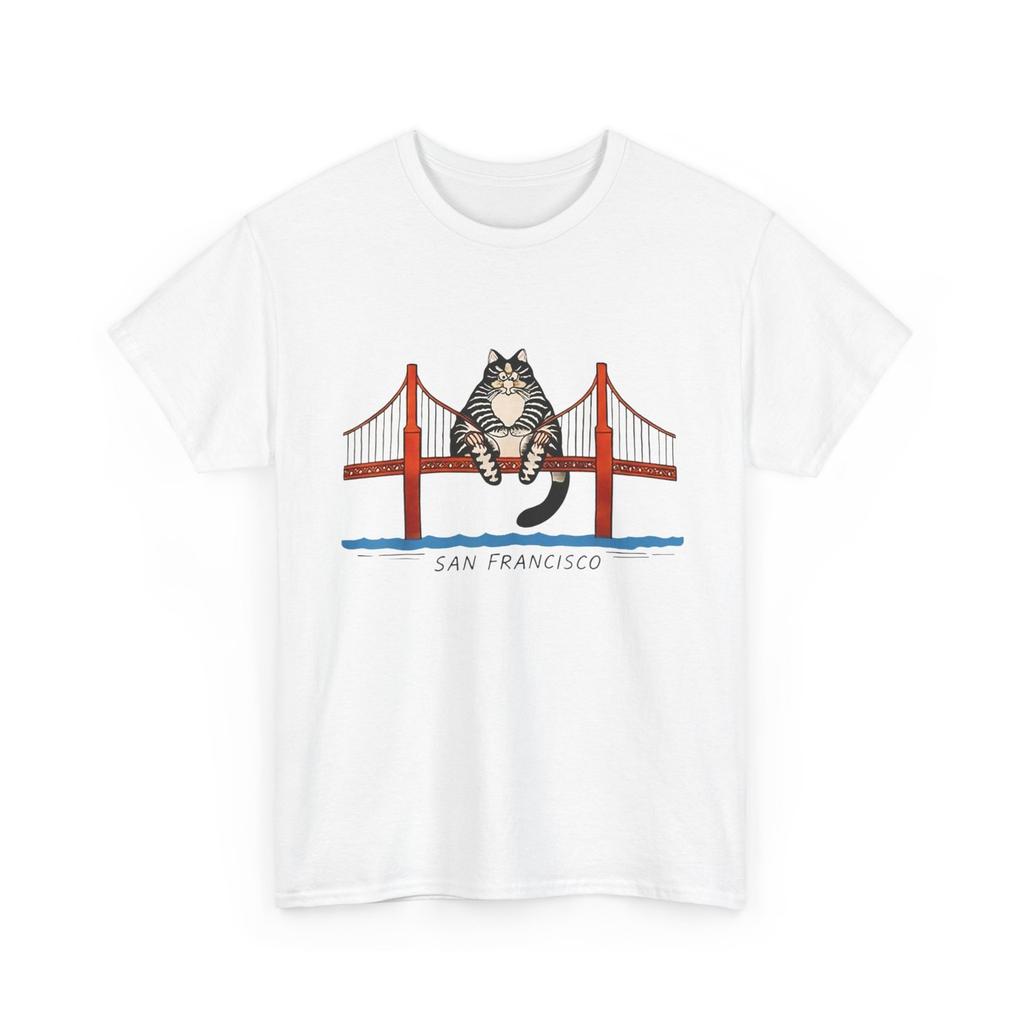 San Francisco Kot Most Golden Gate Koszulka