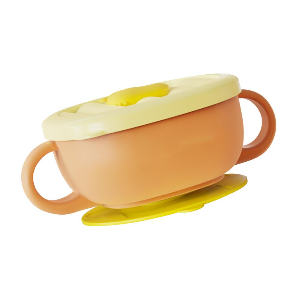 Toddler Suction Cup Bowls with Lids Prevent