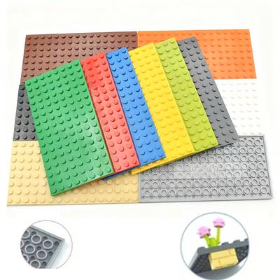 5 Stück DIY Bausteine Doppelseitige Grundplatte 8x16 Noppen Pädagogisch Kreativ Größe Kompatibel mit 92438 Spielzeug für Kinder