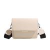 Korean Style Retro Women's Shoulder Bag 2024: Trendy, Textured, Simple Small Square Crossbody