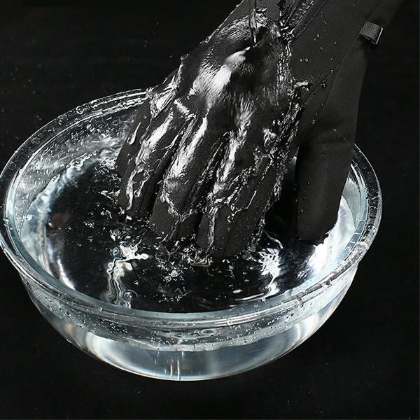 Rękawiczki narciarskie Męskie wodoodporne i odporne na zimno oraz aksamitne pogrubienie Kolarstwo na świeżym powietrzu Ciepłe jesienne i zimowe rękawiczki rowerowe Męskie i damskie