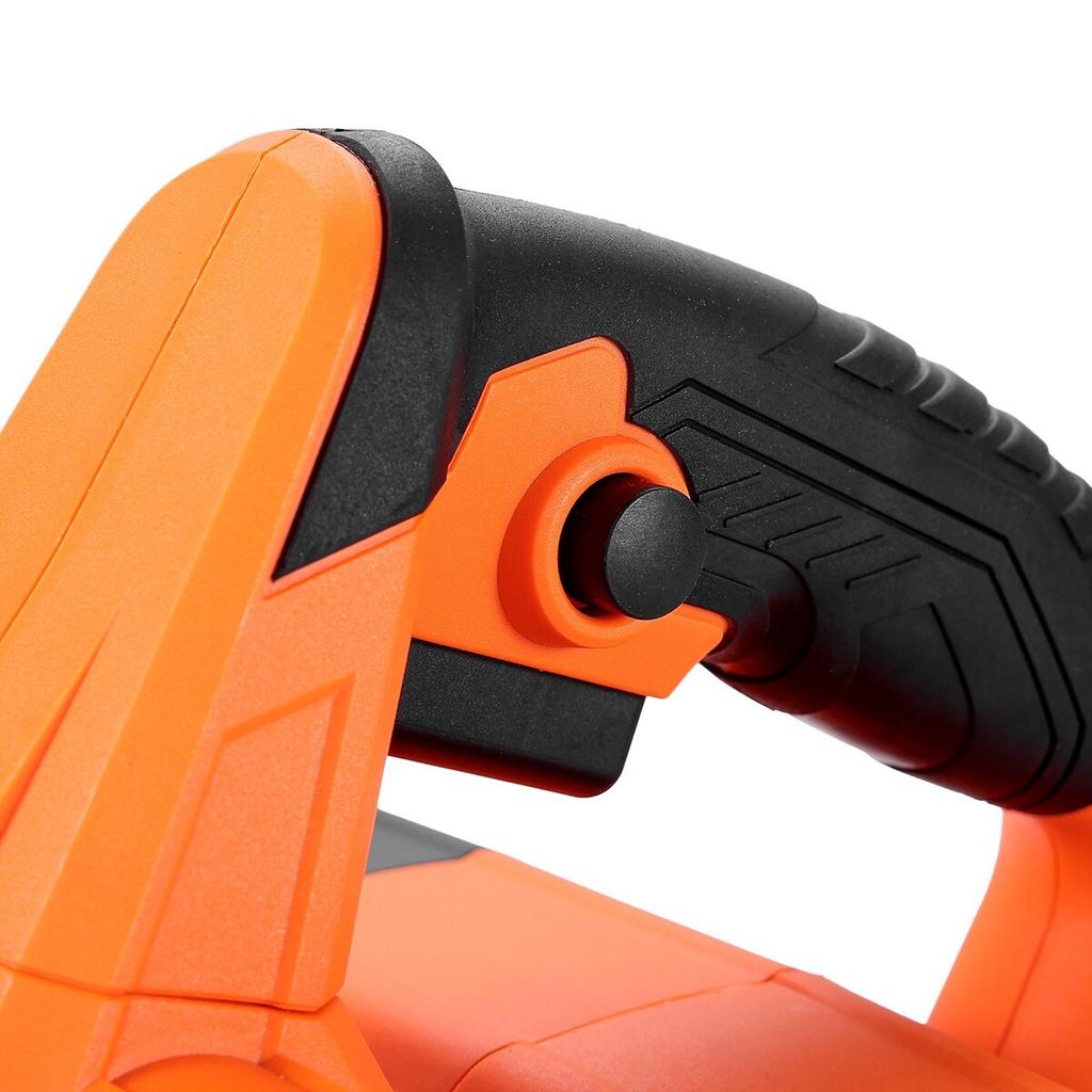 Electric Hand Planer, 82 mm Cut Width, 650W 16800 RPM Corded Power Handheld Planer for Wood, with Adjustable Cut Depth, 2 Blades, for Woodworking Wood