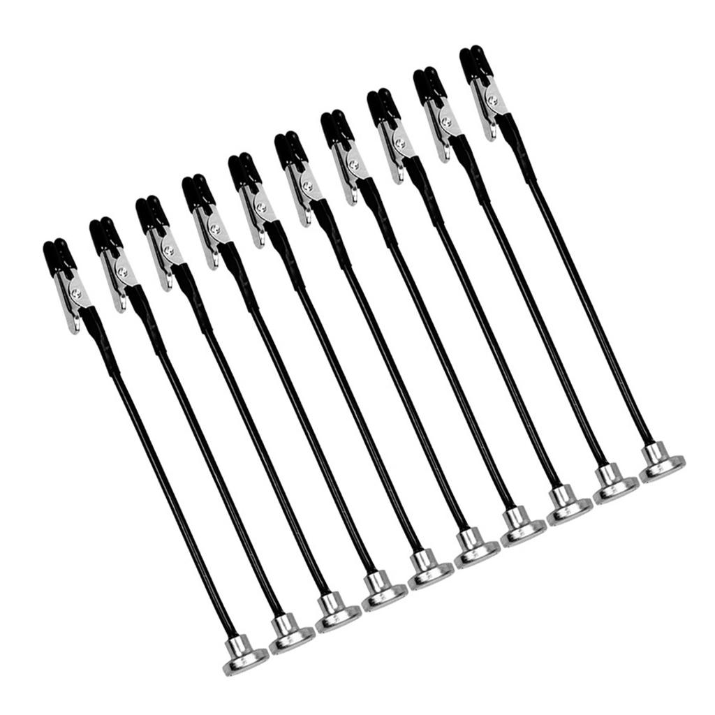 10Pcs Magnetic Alligator Clip Sticks Kit for Flexible Model Painting and Gunpla Projects