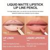 Matte Nude Brown Lipliner Pencil Lipsticks 12 Colors Lip Contour Kit Waterproof Non-sticky Sexy Velvet Red Lipgloss Makeup Tool