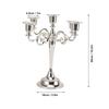 5 Arm Candlestick Holder Iron Vintage Decorative Candlestick Holder Centerpiece for Formal Events Holiday Parties