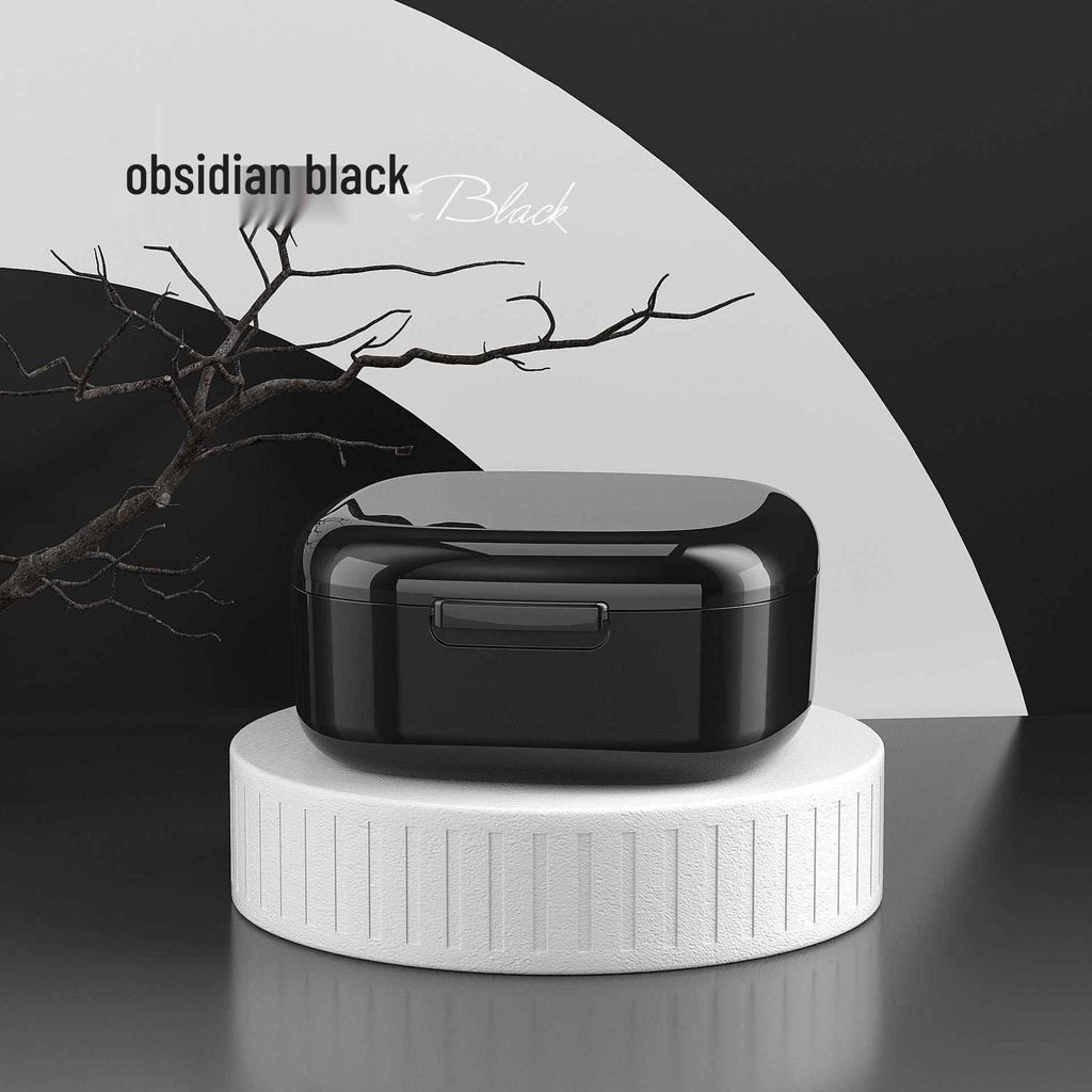 Compact Invisible Braces and Retainers Holder with Easy-Clean Sliding Cover