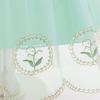 Girls' Mermaid Tulle Embroidered Princess Dress - Sequined Short-Sleeve Halloween Puffy Skirt