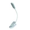 USB Rechargeable LED Clip-On Desk Lamp - Eye Protection Book Light for Dorms