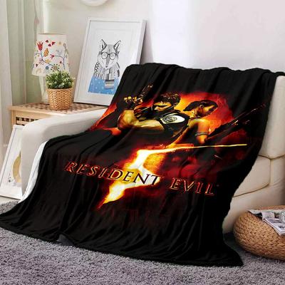 1 Stück Resident Evil 10 Decke Weiche Warme Überwurfdecke für Zuhause, Büro, Reisen Ganzjahres Gemütliche Bettwäsche Geschenk, Büro Gemütliches Accessoire
