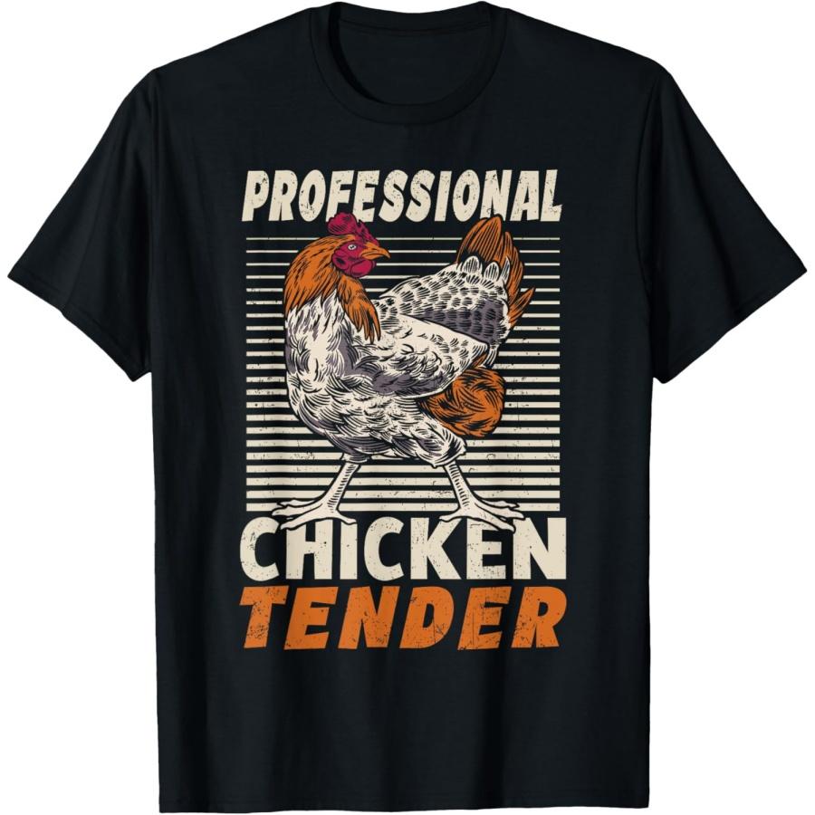 Professional Chicken Tender Crazy Chicken Lady T-Shirt XXXXXL чёрный