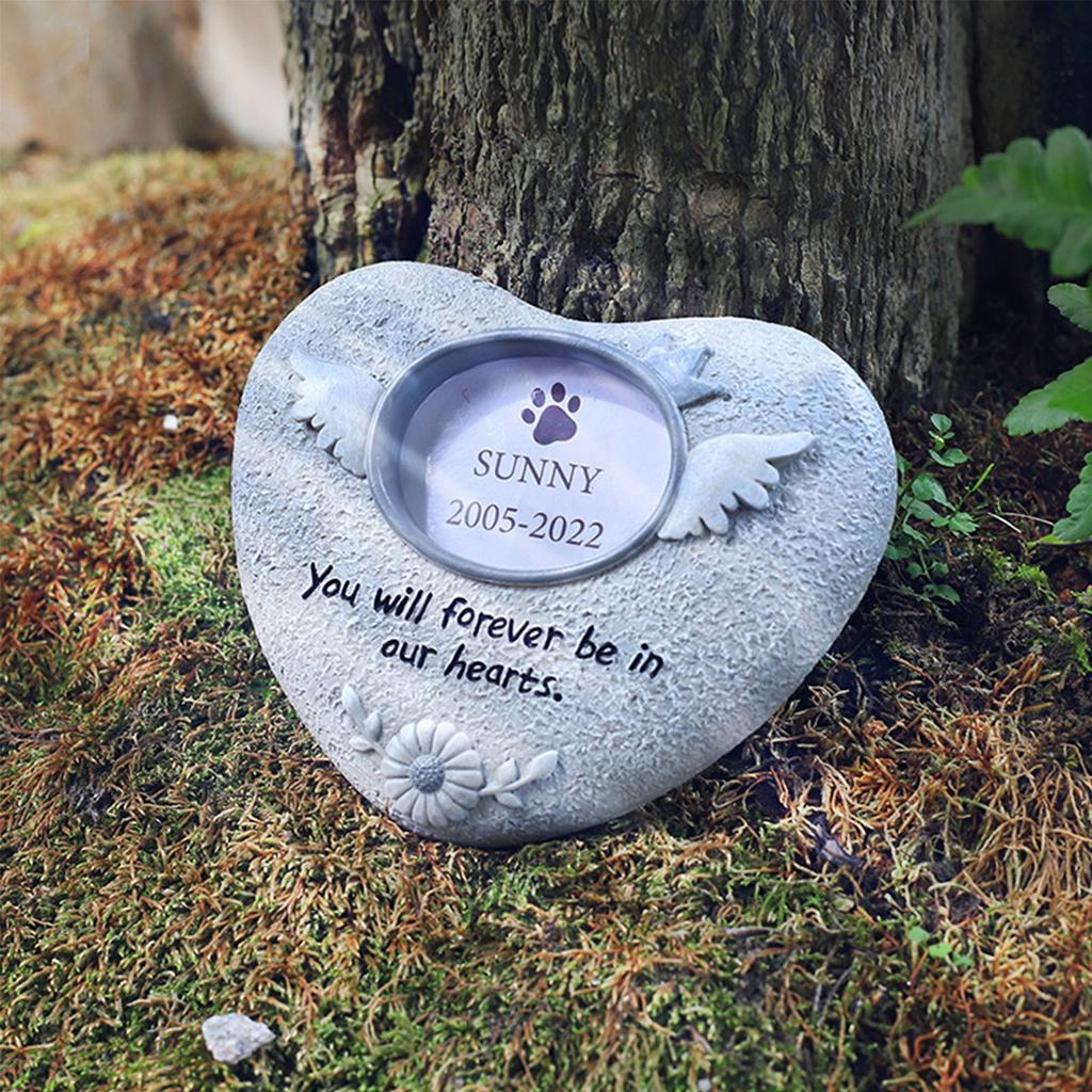 Personalized Pet Memorial Stones, Pet Garden Memorial Headstones, For Pet Headstones And Headstone Markers
