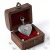 Stainless Steel Locket Shaped Pendant Jewelry Accessories For Everyday Wear Couples Anniversary Present