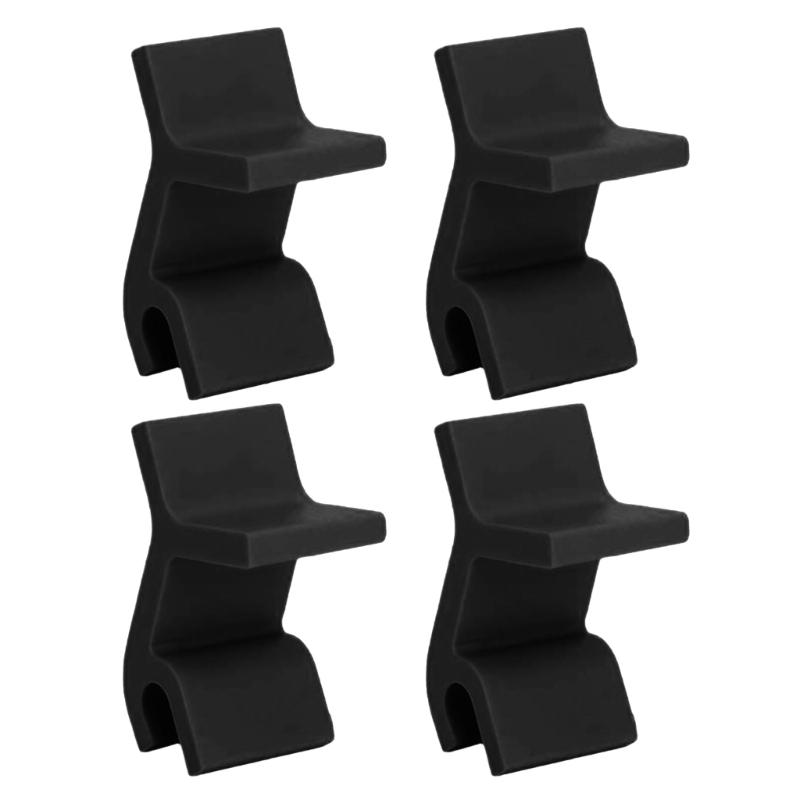 

Modern Kitchen Tray Stand for Steam Oven Baking Tool Portable Plastic Refrigerator Shelf Clip чорний