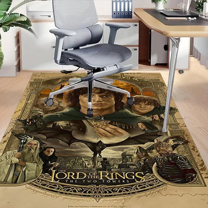 1PC The Lord of the Rings Two Towers Extra Large Non-Slip Floor carpet, Office, family, bedroom, Studio - Large Area Rug Indoor Rugs1167A