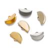 30Pcs/Lot 13/15/20mm Metal Crimps End Caps for Tassel Leather Cord End Fastener Connectors Clasps Jewelry Making Accessories