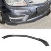 3PCS Front Bumper Lip Spoiler Scratch Resistant Bumper Lip Chin Splitter Kit Replacement for   C‑Class W204  04 2011‑2014