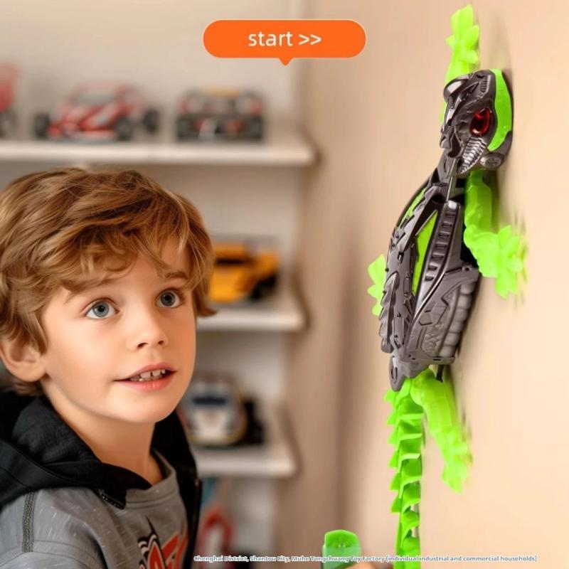 Electric Gecko Robot Toy: Smart Remote-Controlled Bionic Crawler, Rechargeable Gift for Fun