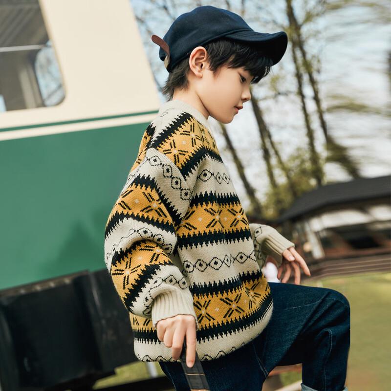 Boys Autumn/Winter Knit Sweater 120