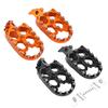 CNC Foot Pegs Footpeg Pedals FootRest 6061 Aluminum For Tuttio Soleil 01 Electric Dirt Bike E-bikes Motorcycles Accessories