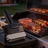 Cepillo para Parrilla Eléctrica Cabezal de Cepillo de Acero Inoxidable Limpiador Eléctrico Inalámbrico para Parrilla Recargable Limpieza Profunda Herramientas para Barbacoa