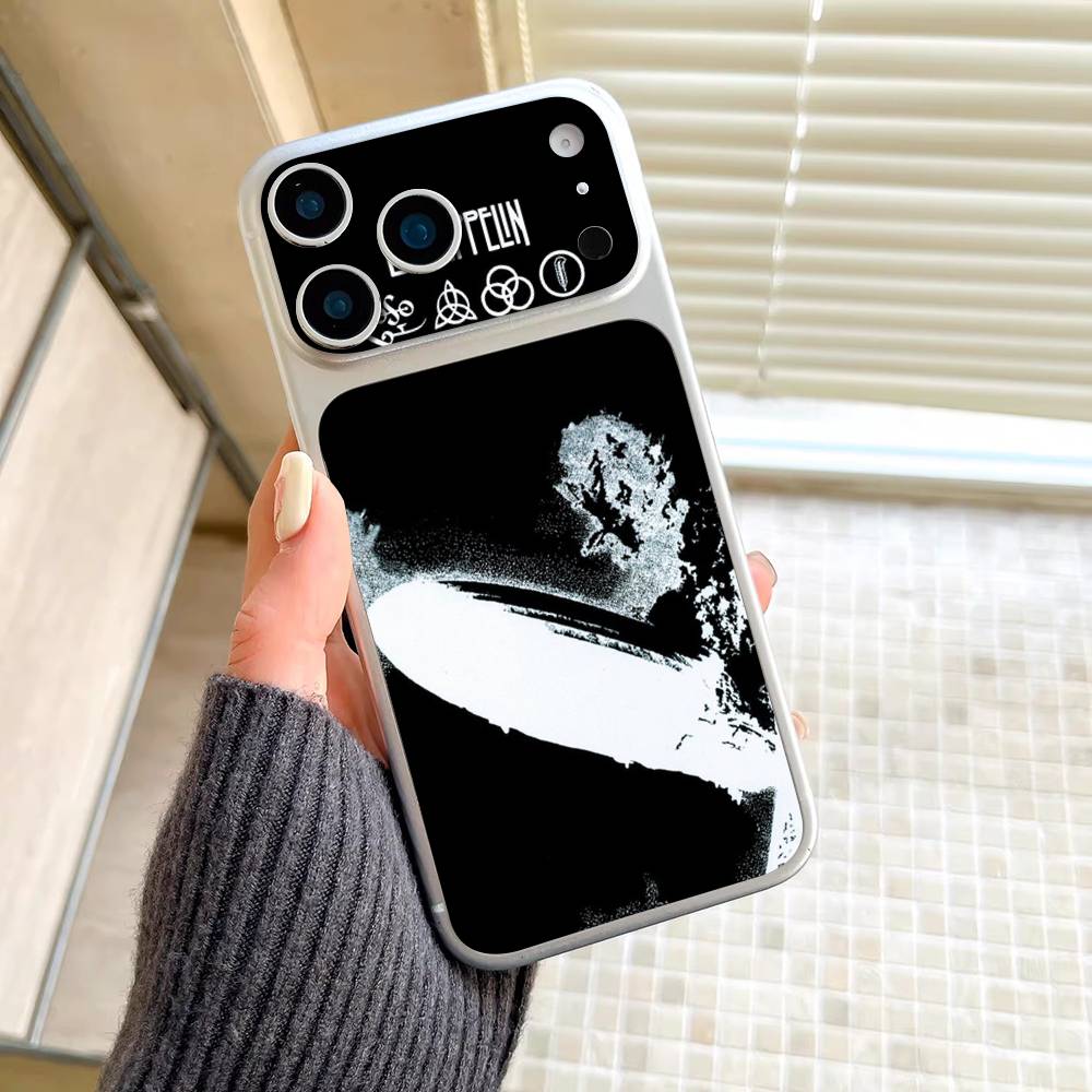 

Наклейка-обертка Rock Band L-Led Zeppelin для IPhone17 Pro/17pro Max, Декаль на телефон, Скин, Задний защитный чехол, Пленка, Полное покрытие iPhone 17 Pro