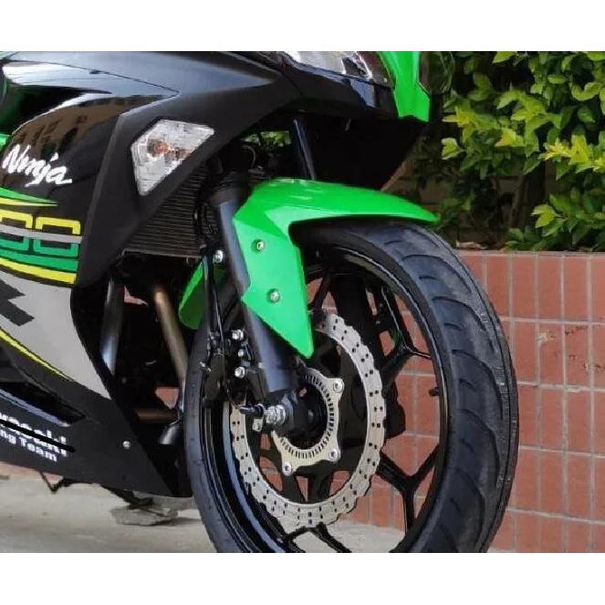 Suitable for Kawasaki Ninja250 Ninja 250R Ninja300 EX250 EX300 Z250 Z300 2013 2014 2015 2017 Motorcycle Front Fender Dust Cover
