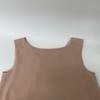 FOXEY NEW YORK 38664 Pink Polyester Back Tuck Blouse Terracotta Sleeveless Blouse tops 38 pinkUsed