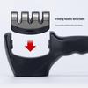 Detachable Non-slip Handheld 3-Stage Knife and Scissor Sharpening Rod with Fixed Angle