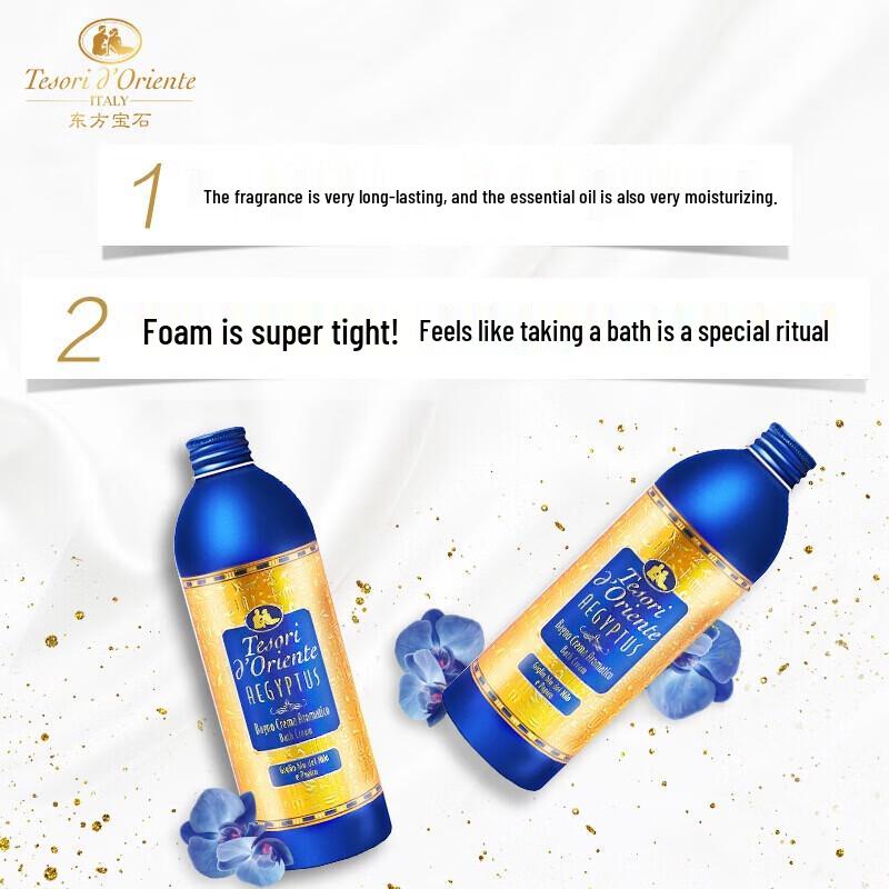 Tesori d'Oriente Aegyptus Shower Milk Set