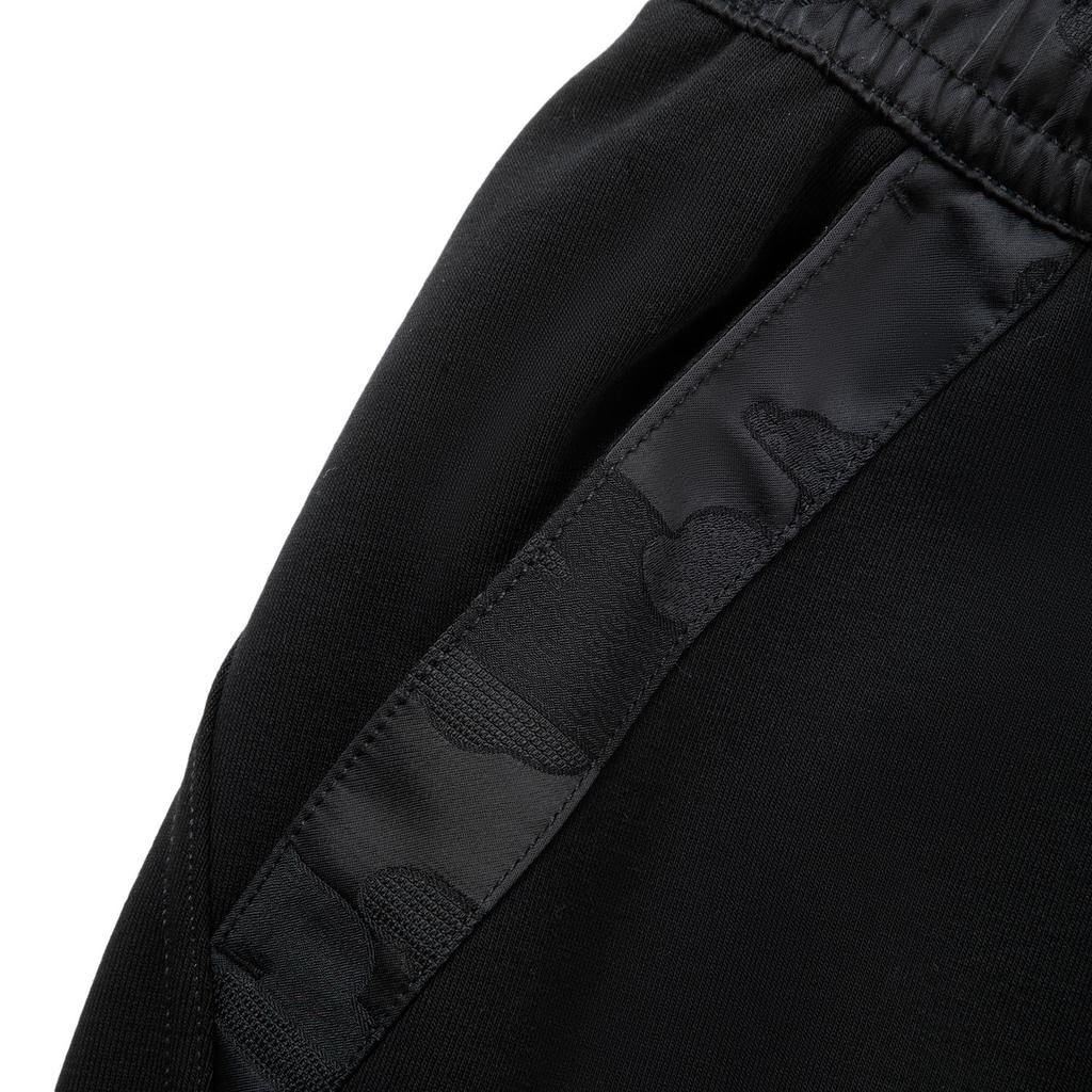 Li Ning Sports Trend Series Loose Embroidered Logo Knitted Sports Pants Women bottoms AKLV910-2