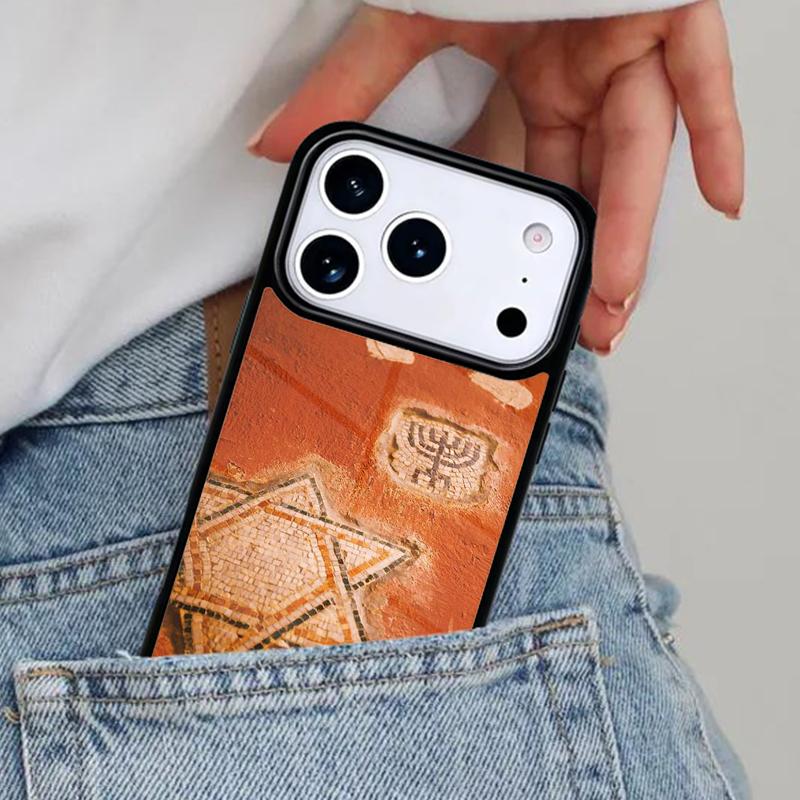David Jewish Star Symbol Phone Case for iPhone 16e 15 14 13 12 17 Pro Max Plus Air 17pro Cover Coque