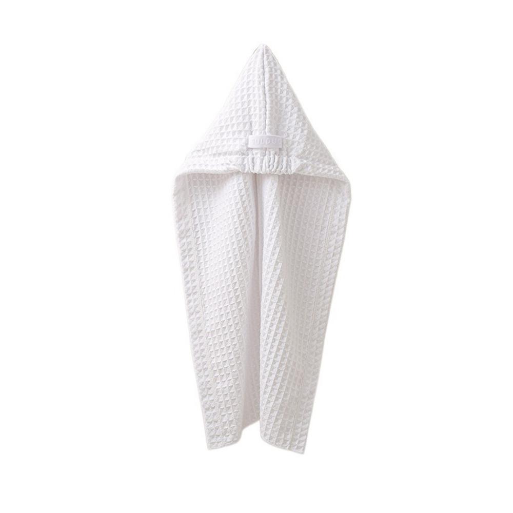 Soft Women Bath Head Wrap Quick-dry Hair Drying Hat Towel Cap Waffle Dry Hair Cap  Home Use