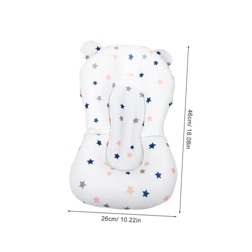 Almofada de Malha Antiderrapante para Banho de Bebê, Assento Seguro para Banheira para Recém-Nascidos e Crianças Pequenas, Tapete de Banho Confortável Antiderrapante para Meninos e Meninas