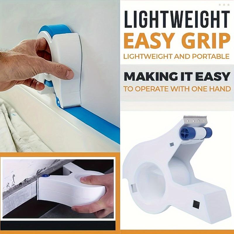 New Painter Masking Applicator Dispenser Machine Adhesive Tape with Tape Cutting Tool for Repair and Beautify Crack In Tile