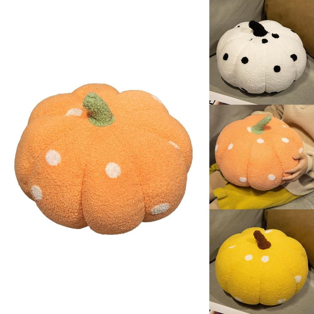 Kissen im nordischen Stil aus Plüsch mit Polka Dots in Gemüseform zur Heimdekoration