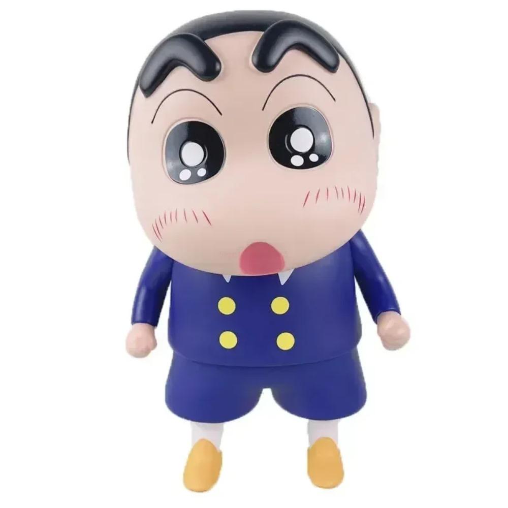 Crayon Shin-Chan Figure Anime Figures Model Personalized Creative Figures 1:1 Large Vinyl Superman Shinchan Figure Ornaments Toy