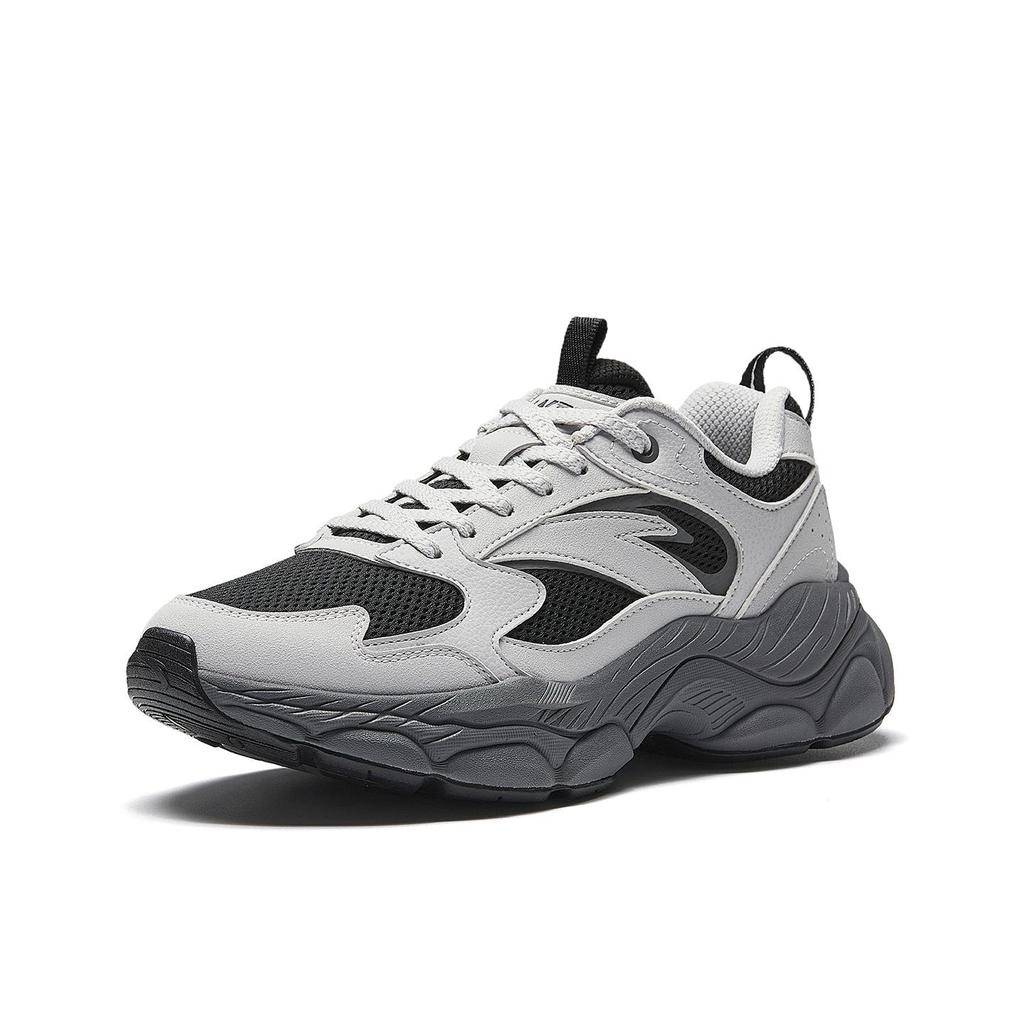 ANTA Retro Dad Shoes Light Gray Black Women 922548832-4