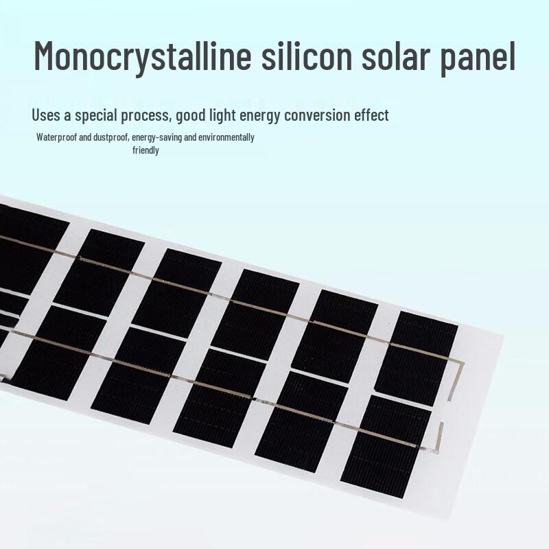 Solar Powered Red/Blue LED Traffic Warning Light