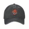 Cyber Punk Samurai Video Game Baseball Caps Distressed Washed Snapback Cap Outdoor Activities Adjustable Fit Hats Cap