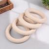 2Pcs/Pairs Wooden Ring Portable Crossfit Gymnastics Rings Gym Shoulder Strength Home Fitness Training Physical Exercise Ring