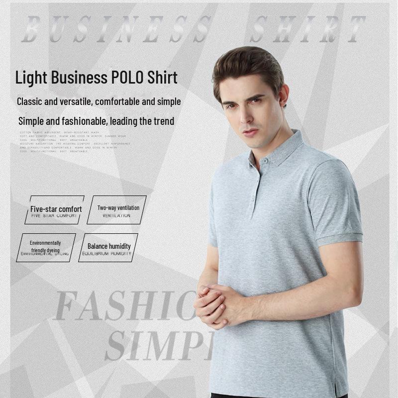 Premium Mercerized Cotton Polo Shirts, Customized Workwear & Logo Tees