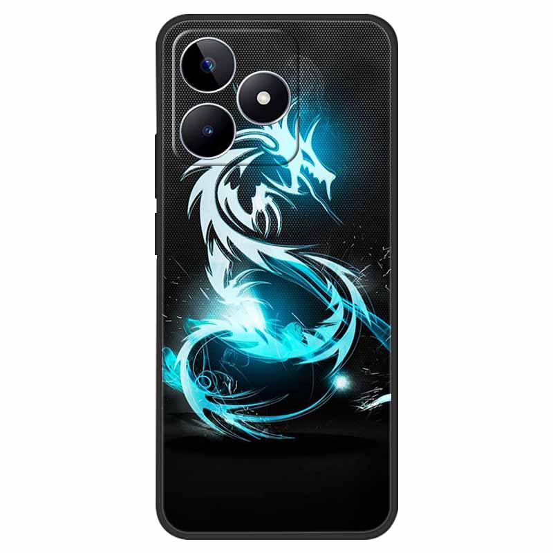 For Realme C53 Case Shockproof Soft silicone TPU Back Cover For OPPO Realme C53 4G Phone Cases Cartoon RealmeC53 C 53 2023