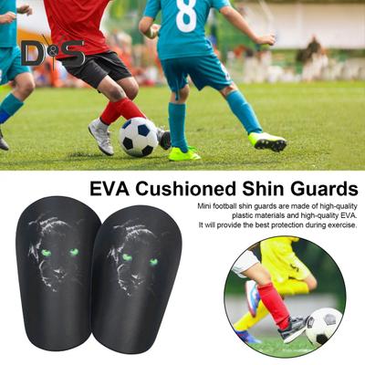 Mini-Schienbeinschoner, extra kleine Fußball-Schienbeinschoner, Wadenschutz für Fußballtraining mit EVA-Kissen für Kinder, Jugendliche und Erwachsene