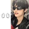 Unique Cool Minimalist Design Mens Single Fashion Hoop Earring
