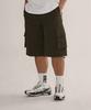 NINEZ [2Pack] Pintuck Semi-Wide Cargo Shorts 25Spt02