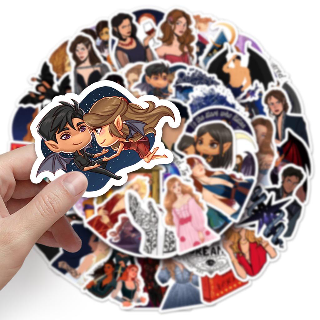 50 Creative Stickers Personalized Cartoon Decorative Mobile Phone Case Stickers