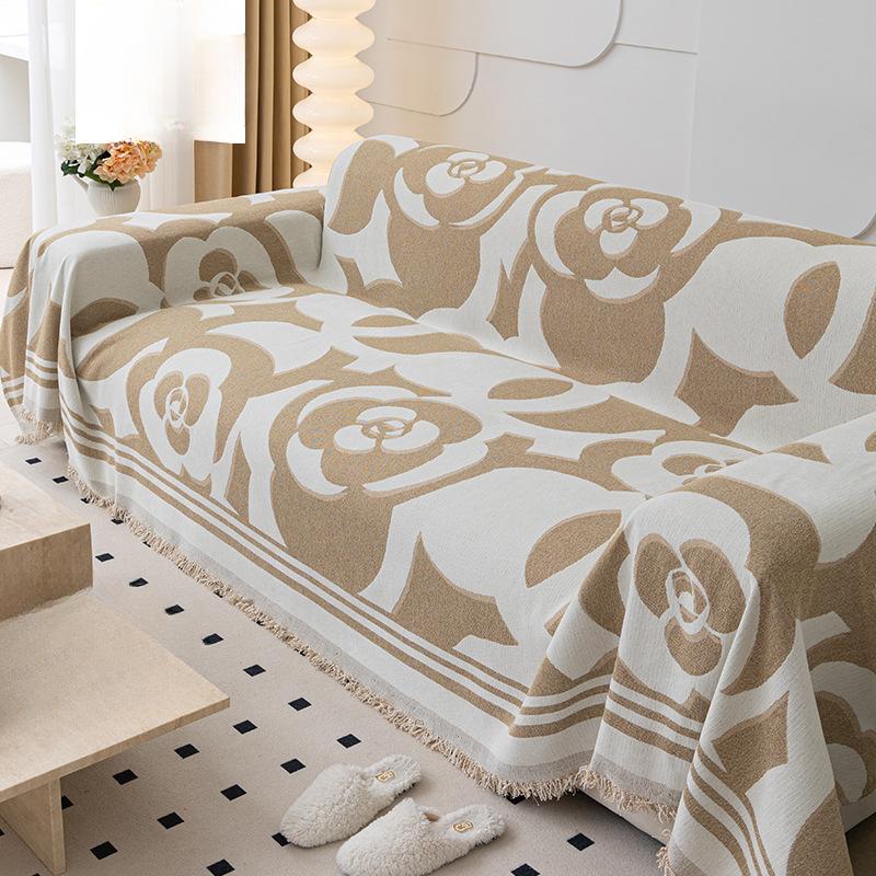 Chenille Four Seasons Universal Sofa Cover Towel All-Inclusive Full Set Sofa Cover Dustproof Sofa Cushion Blanket