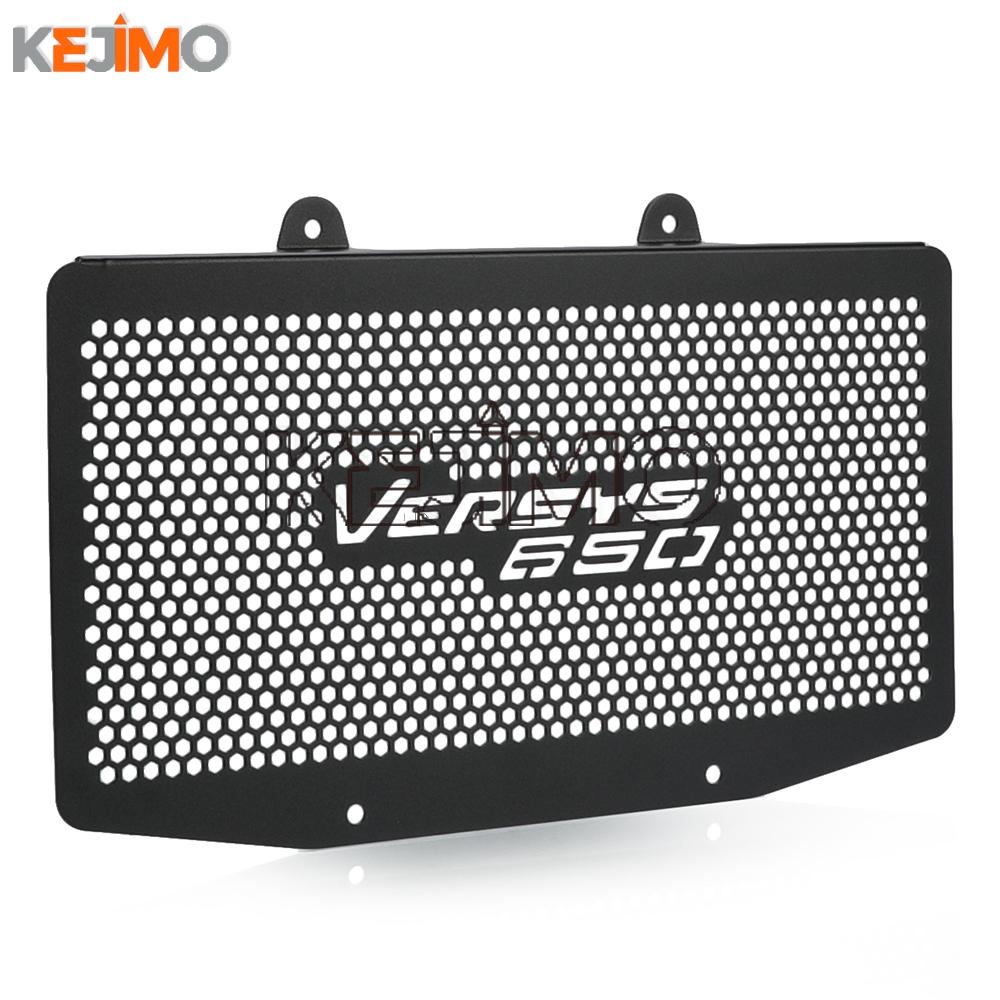 FOR KAWASAKI VERSYS650 ABS Versys650 KLE650 2007-2014 2013 2012 2011 Motorcycle Radiator Guard Tank Grille Protector Mesh Cover