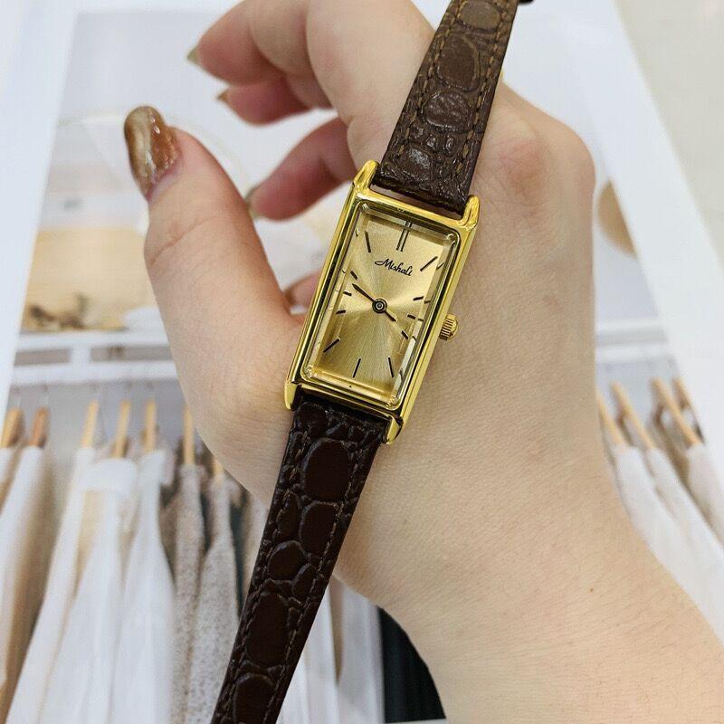 Women'S Watch Belt Square Watch Women'S Waterproof Trade Women'S Watch Rectangle Quality Watch Sells Best